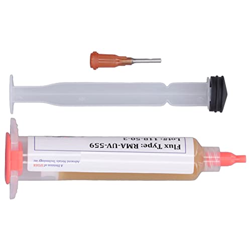 Solder Flux Cream, Soldering Paste Accessory High Insulation Resistance Little Residue Cleaning RMAUV-559 for Maintenance