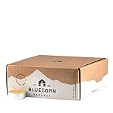Bluecorn Beeswax 100% Pure Beeswax Tea Lights - Metal Cups (48-Pack, Raw)