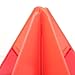 Amosfun Reflective Road Safety Kit Triangle Warning Sign for Car Emergency Roadside Assistance Portable Durable Safety Triangles
