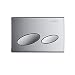 Produktbild Geberit Gloss chrome Kappa 20 dual flush plate for UP200 by Geberit