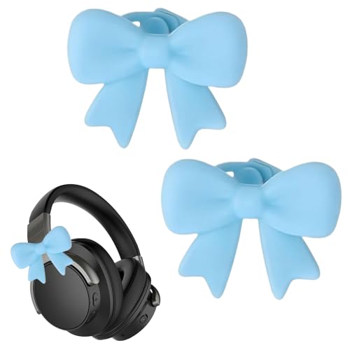 Accesorios para auriculares de audio - Soporte 3D de silicona en forma de arco - 2 piezas accesorio de sujeción para auriculares de audio | Para mujeres para fiestas de transmisión, estudio de trabajo