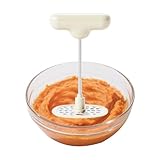 Presse-purée - Ustensile de cuisine robuste à 24 trous en acier inoxydable | Presse-haricots, hachoir à légumes | pour légumes, viande, beurre, salade, fruits, sauce potiron
