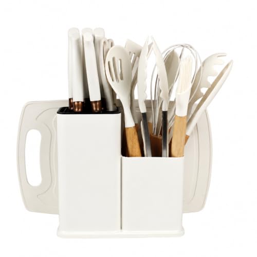 19-Piece Silicone Skitchen Utensils Set, Heat-Resistant Nonstick