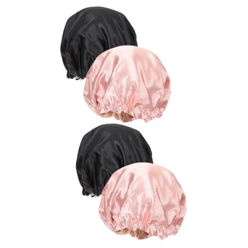 Bonnet satin pour cheveux bouclés Healvian nuits douces