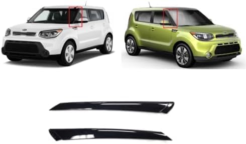 Windshield Underside Left & Right molding Compatible with Kia - Soul -WSK F3844, LH 86170B2000 RH 86180B2000