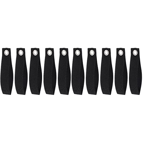 TEHAUX 10pcs Hood Straps for Canoe and Kayak Tie Down Anchor Straps Saving for Transporting Canoes Boats and Kayaks
