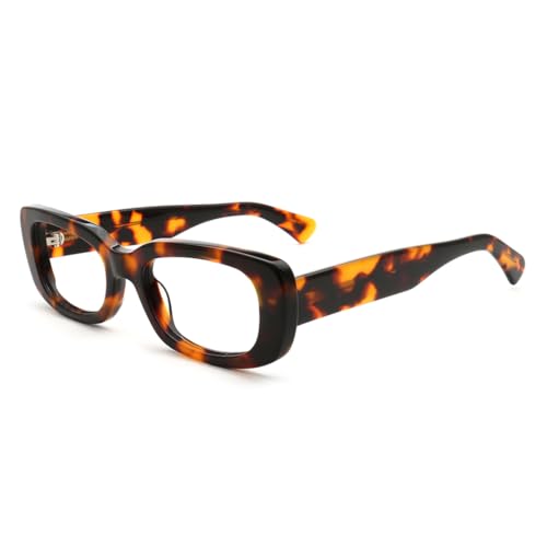 Monture de lunettes en acétate pour homme au style vintage