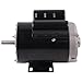 KSQOON New Compressor Duty Motor BT198FA.00-M BTM56RB34D3.7M E105430 ‎3.7HP 3450 RPM 230V 17.2A with 5/8