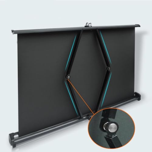 Pantalla Retráctil Manual para Proyector 50 Pulgadas 16:9 miniatura 4