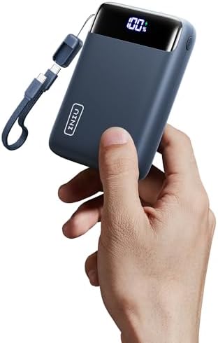 INIU Portable Charger, 20000mAh Small Power Bank, 22.5W Fast Char...