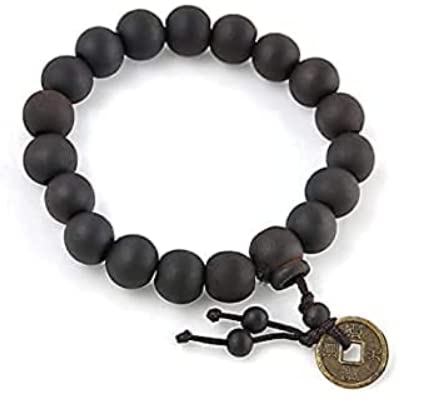 SBWC Wooden Beads Handmade Bracelet Lucky Coin Bracelet Vadic Kala Dhaga Bracelet Wooden Wirst Bead Band
