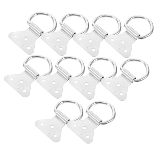 Image of 10pcs Hooks for Hanging Artwork Picture Frame Hangers Easy Install Wall Mounting Hardware for Gallery Display and Home Decor