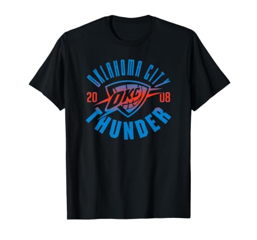 NBA Official Oklahoma City Thunder Baseline T-Shirt, Men, Black, 3X-Large
