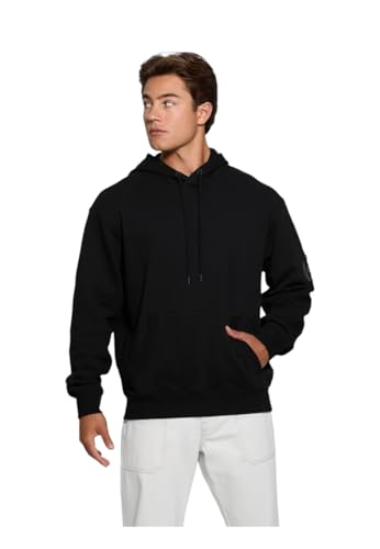 GUESS Men's Eco Chenille Logo Hoodie3