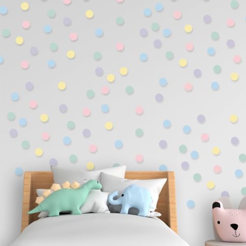 Adesivo De Parede Decorativo Bolinhas Coloridas Infantil