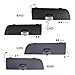 AMXDHH Glove Box Lid Replacemnet Car Compartment Cover Fit for Peugeot 107 Fit for Toyota AYGO Fit for Citroen C1 2005-2015(Gray Right Hand)