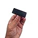 EMALPE Microwave Button Replacement for KitchenAid/Whirlpool Models, Rectangular Door Eject Button (Black)