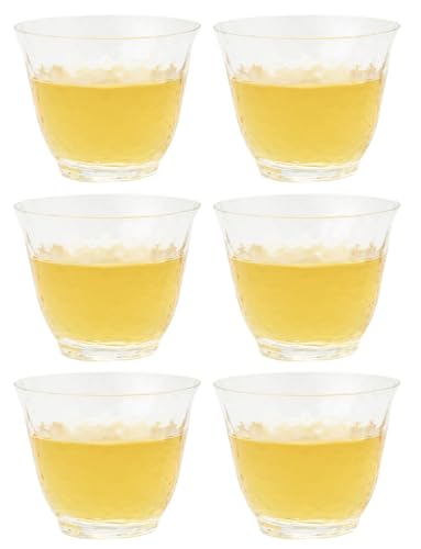東洋佐々木ガラス 冷茶グラス 高瀬川 冷茶 165ml 6個セット 日本製 グッドデザイン賞 ガラスコップ グラス コップ お茶 薄い 業務用グラス 18719