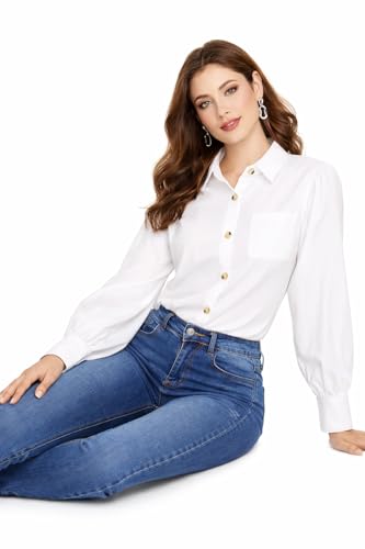 Image of MIZAGO Women Button Down Shirt