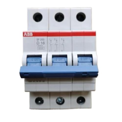 Disyuntor SF203-D16 3P 16A interruptor magnetotérmico para carril DIN