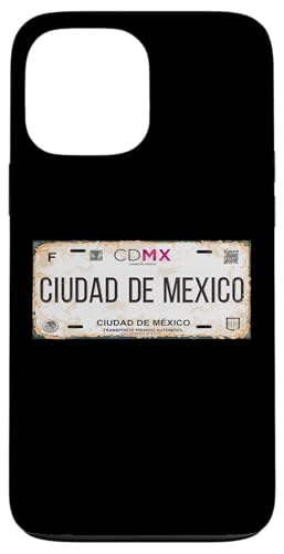 Ciudad de Mexico License Plate Mexican Travel Vacation Beach �X�}�z�P�[�X iPhone 13 Pro Max �p