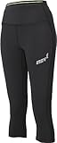 inov8 race elite 6 short Polietileno reciclado Inov-8 Mallas Race Elite 3/4 para mujer, Negro -, 10 Women/0 Men