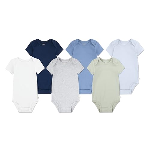 Image of HUGGIES unisex-baby 6-pack Basic Bodysuit