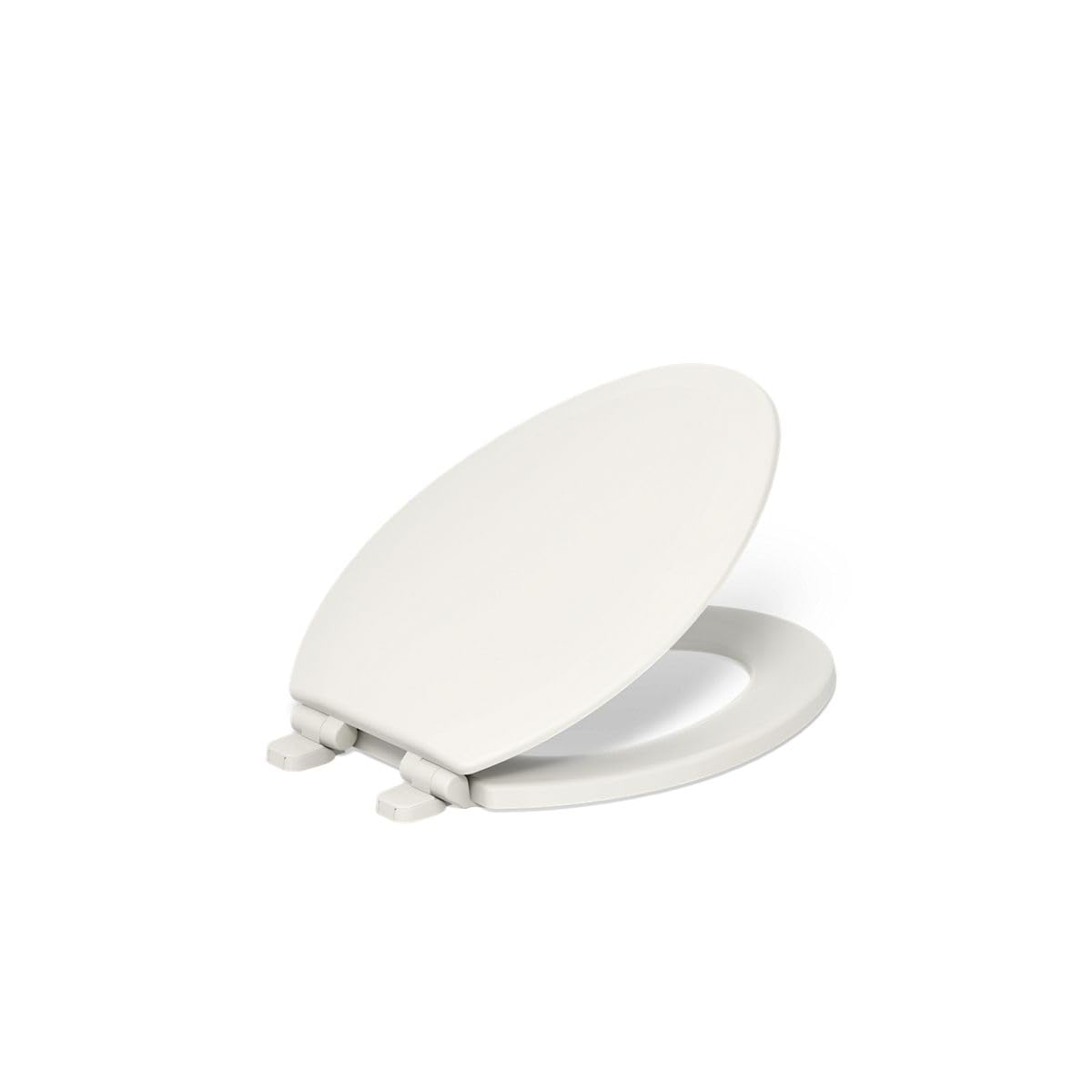 Kohler K25883-96 Triko Elongated Closed-Front Toilet Seat and Lid with Quiet-Close Technology Biscuit