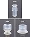 AOHOCA 10 pcs VP Series Silicone Robotic Arm Vacuum Suction Cup,VP-R Single Layer Vaccum Suction Cup Grip Device,Industrial Robots Accessories (VP8R)