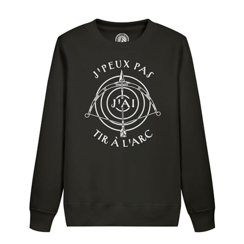 Sweatshirt enfant tir à l'arc avec cible pour jeune archer passionné