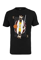 Mister Tee Kids King James LA T-Shirt, 158-164 EU/Size 14 AU, Black