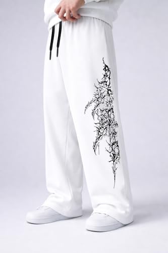 Image of Men Baggy Regular Fit Track Pants