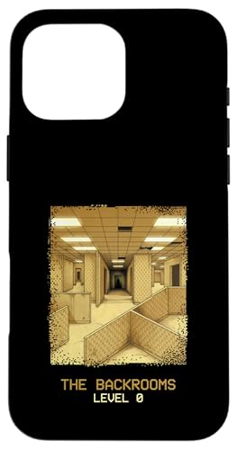 The Backroom Level 0 Liminal Space Horror �X�}�z�P�[�X iPhone 16 Pro Max �p
