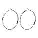 Large Hoop Earrings for Women - Big Hoop Earrings Gift for Women,idea Birthday Gift for Party,Daily, (Thick Silver)