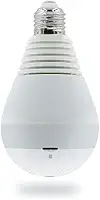 Camera Ip Seguraca Lampada Panoramica Espia Wifi V380 Nf