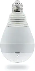 Camera Ip Seguraca Lampada Panoramica Espia Wifi V380 Nf