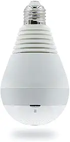 Camera Ip Seguraca Lampada Panoramica Espia Wifi V380 Nf