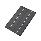 Bettomshin 1Pc 9V 3W Mini Solar Panels Cells, Polycrystalline Solar Cells Micro Solar Panel Module for Light Electric Toys Solar Battery Charger DIY Solar Syatem Kits (7.68' x 4.92'/195mm x 125mm)