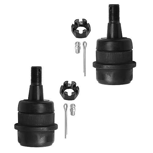 Image of Detroit Axle - 8pc Front End Control Arms Kit for Jeep 1997-2006 Wrangler TJ, 4 Upper & Lower Control Arms 4 Upper & Lower Ball Joints 19981999 2000 2001 2002 2003 2004 2005 Replacement