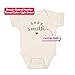 COUPLEHOODIES Custom Embroidered Baby Onesie with Name - Gift for aby Pregnancy Announcement, Baby Shower or First Grandchild