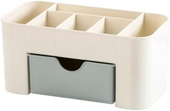 Plastic Cosmetic Storage Box Drawer Divider Cosmetics Jewelry Series Household(Gray) image 5