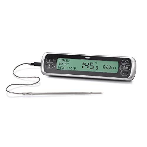 OXO Good Grips Chef's Precision Digital Leave-In Thermometer, Stainless Steel, 1 count - Image 13