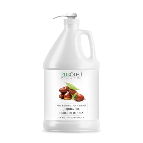 PUROLEO Jojoba Oil 128 Fl Oz/3784 ML (Packed In Canada)