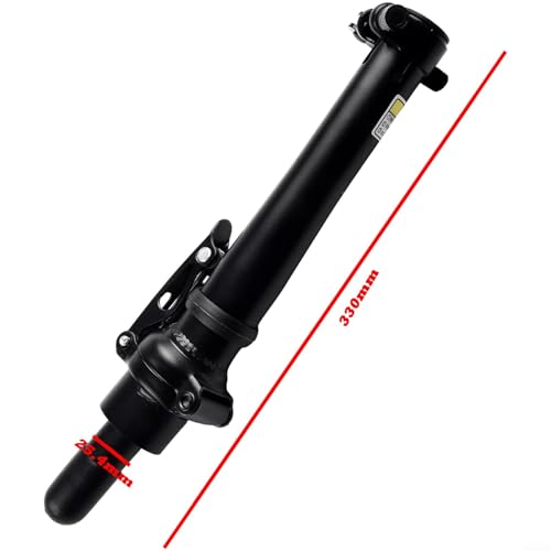 Jumplushion OMZV6X99MA1UX3S0963392121LP3 1Pc Folding Bicycle Adjustable Quick-Release Handlebar Stem 25.4Mm thumb #1