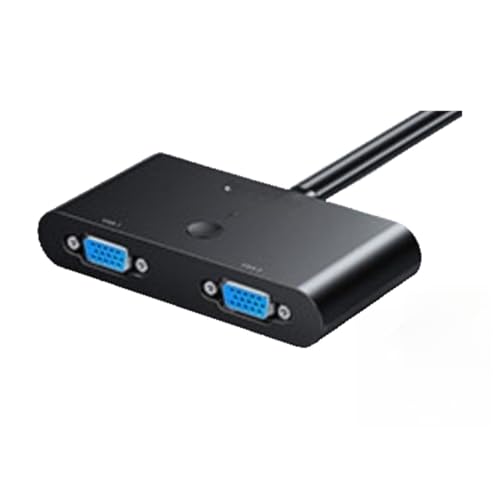 Commutateur VGA bidirectionnel 2x1 ou 1x2 pour double moniteur et PC