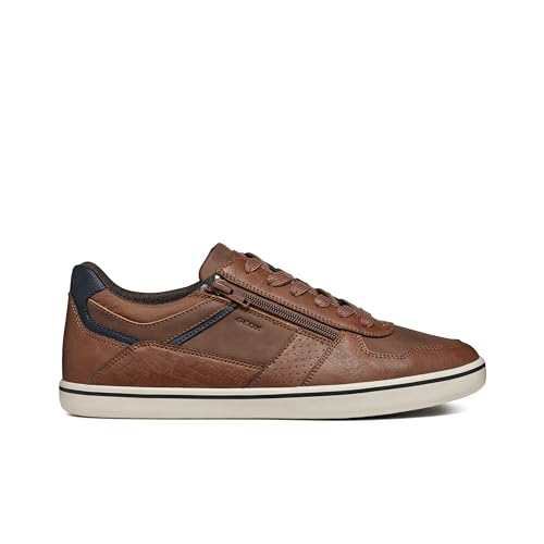 Geox Herren U Elver A   Tenis, coñac, 42 EU