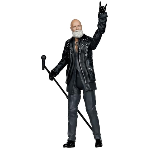 McFarlane Toys - Music Maniacs Metal Rob Halford (Judas Priest) figura de ação de 15,5 cm