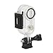 Cocoarm Custodia per l'alloggio a Prova di Acqua per la Telecamera Sportiva, Lente Ottica HD, Protezione della profondità di 60 M per la Fotocamera Action Go 3, Ideale per le Avventure Subacquee e immagine