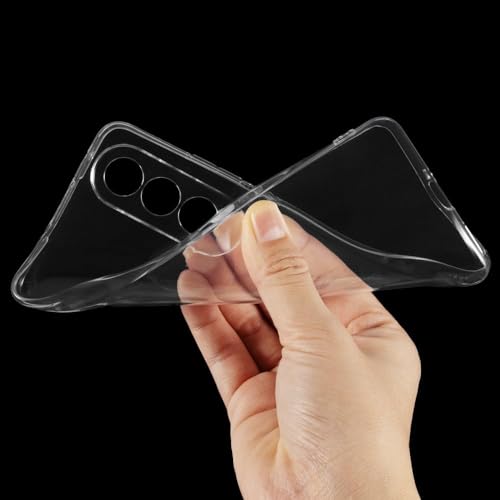 Image of NISHTECH for OnePlus Nord CE 4 5G (2024) 5G Premium Transparent Hybrid Soft Slim Dust Proof Back Case Cover with Camera Protection