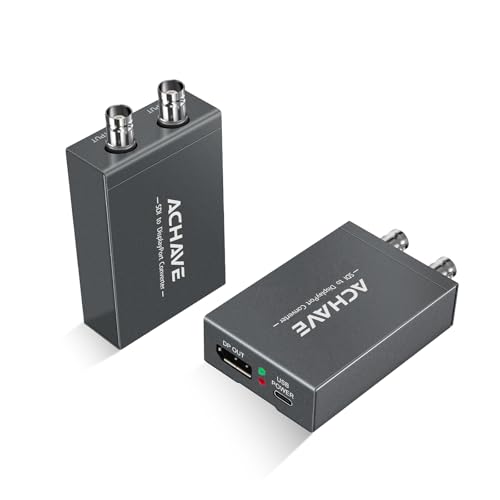 Convertidor SDI a DisplayPort para cámaras en sets de televisión y proyectores